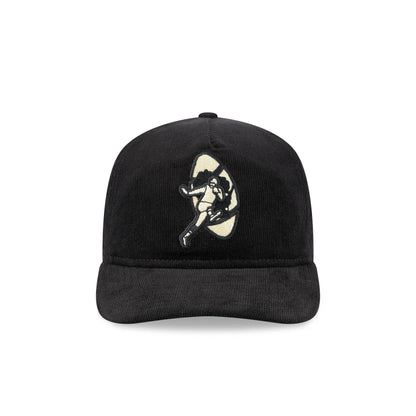 Green Bay Packers Nostalgic Black Corduroy 19TWENTY Adjustable Hat