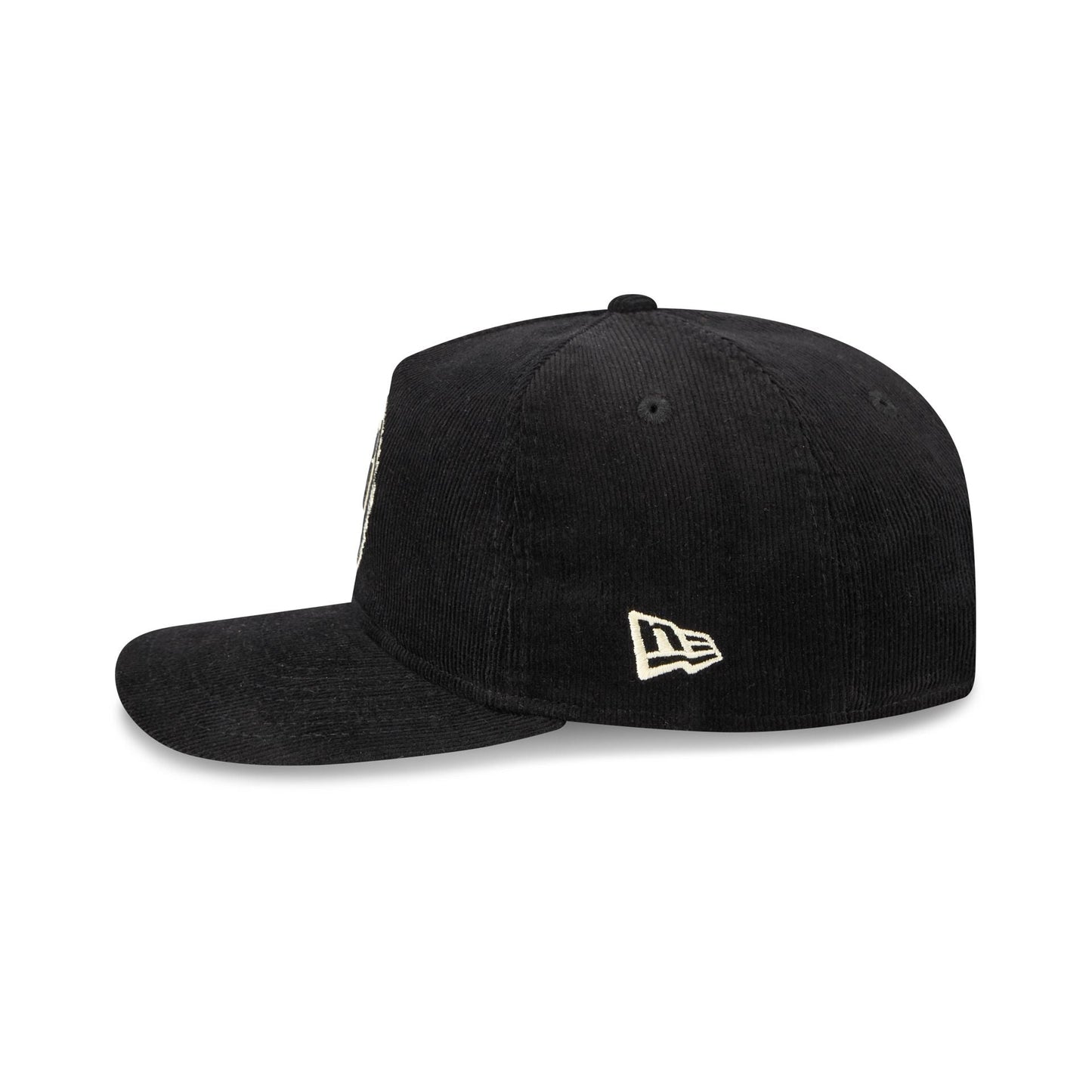 Miami Dolphins Nostalgic Black Corduroy 19TWENTY Adjustable Hat