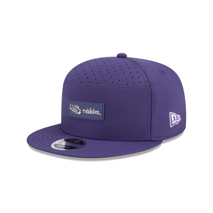 LSU TIGERS Hot Weather Split Panel 9FIFTY Snapback Hat