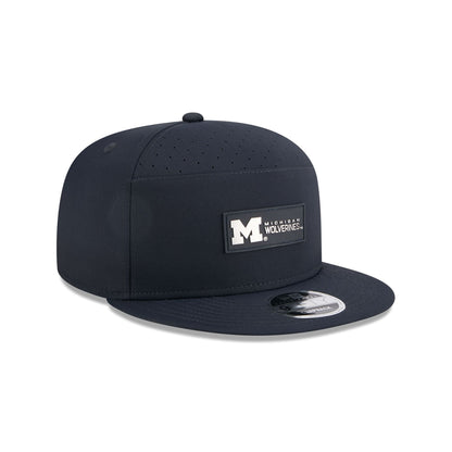 Michigan Wolverines Hot Weather Split Panel 9FIFTY Snapback Hat
