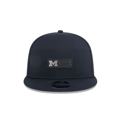 Michigan Wolverines Hot Weather Split Panel 9FIFTY Snapback Hat