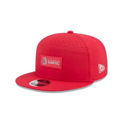 Ohio State Buckeyes Hot Weather Split Panel 9FIFTY Snapback Hat