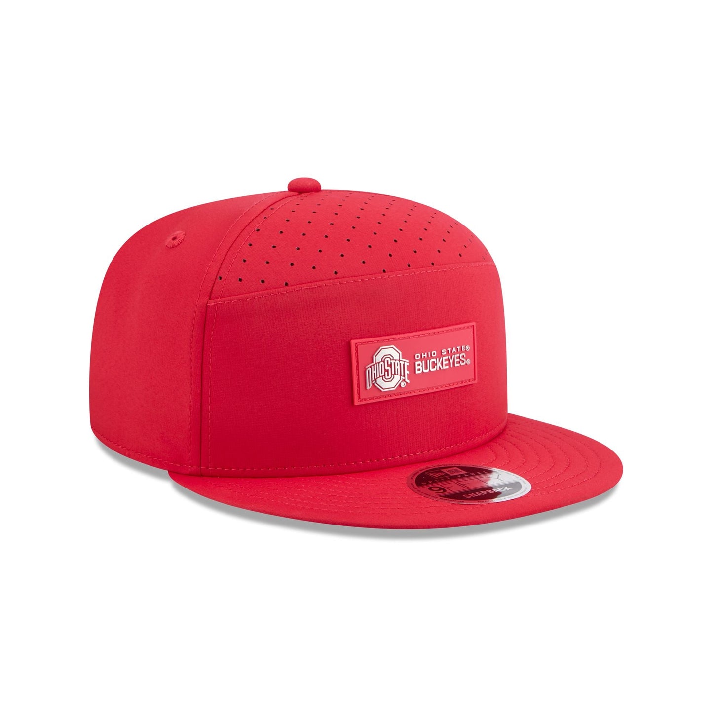 Ohio State Buckeyes Hot Weather Split Panel 9FIFTY Snapback Hat