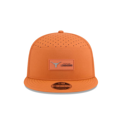 Texas Longhorns Hot Weather Split Panel 9FIFTY Snapback Hat