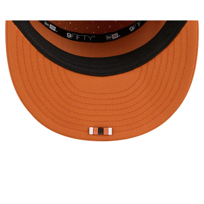 Texas Longhorns Hot Weather Split Panel 9FIFTY Snapback Hat