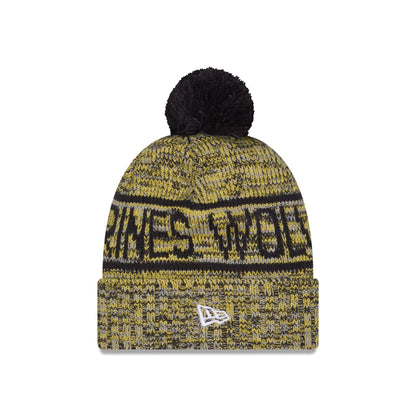 Michigan Wolverines Cold Weather Pom Knit Hat