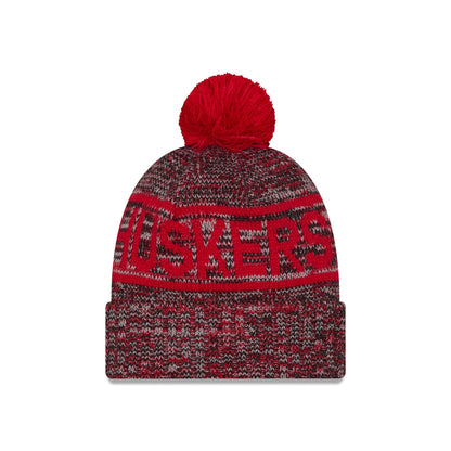 Nebraska Cornhuskers Cold Weather Pom Knit Hat