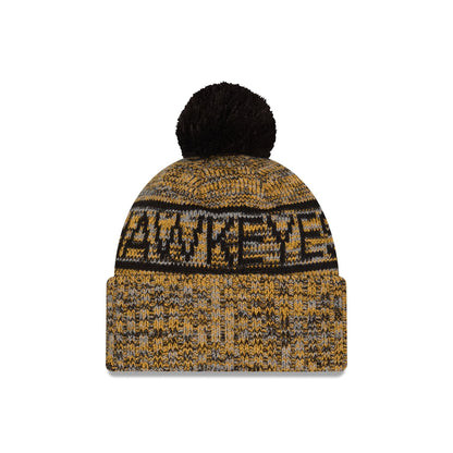 Iowa Hawkeyes Cold Weather Pom Knit Hat