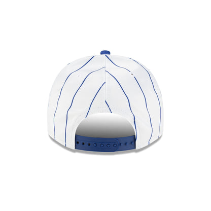 Montreal Expos Satin Pinstripe 9FIFTY A-Frame Snapback Hat