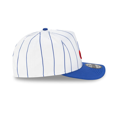 Montreal Expos Satin Pinstripe 9FIFTY A-Frame Snapback Hat