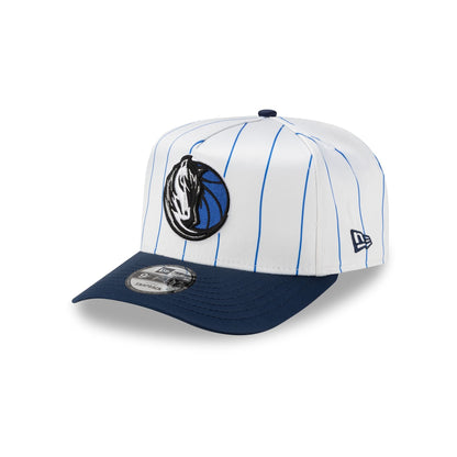 Dallas Mavericks Satin Pinstripe 9FIFTY A-Frame Snapback Hat