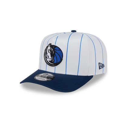 Dallas Mavericks Satin Pinstripe 9FIFTY A-Frame Snapback Hat
