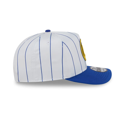 Golden State Warriors Satin Pinstripe 9FIFTY A-Frame Snapback Hat