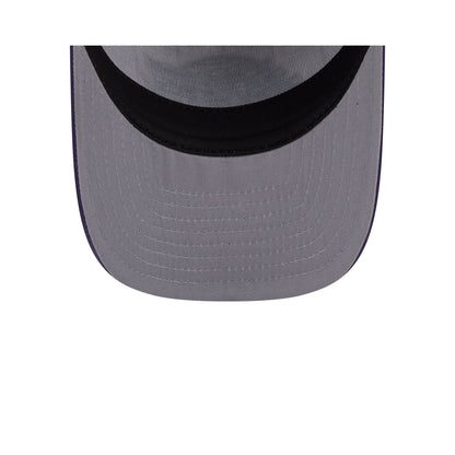 Los Angeles Lakers Satin Pinstripe 9FIFTY A-Frame Snapback Hat