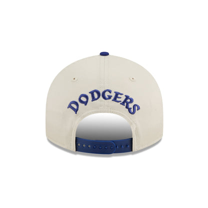 Brooklyn Dodgers Scattered Patches Retro Crown 9FIFTY Snapback Hat