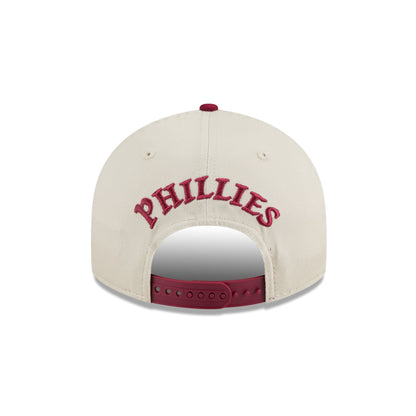 Philadelphia Phillies Scattered Patches Retro Crown 9FIFTY Snapback Hat