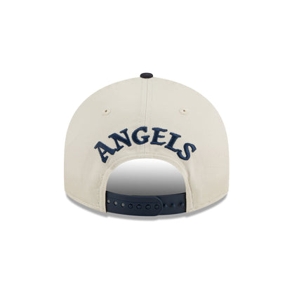 Los Angeles Angels Scattered Patches Retro Crown 9FIFTY Snapback Hat