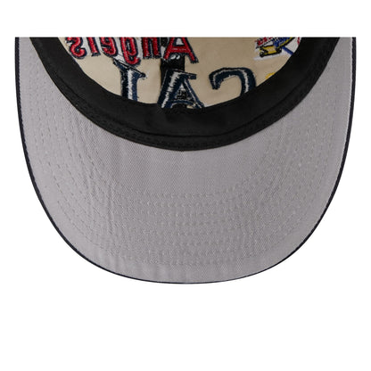 Los Angeles Angels Scattered Patches Retro Crown 9FIFTY Snapback Hat