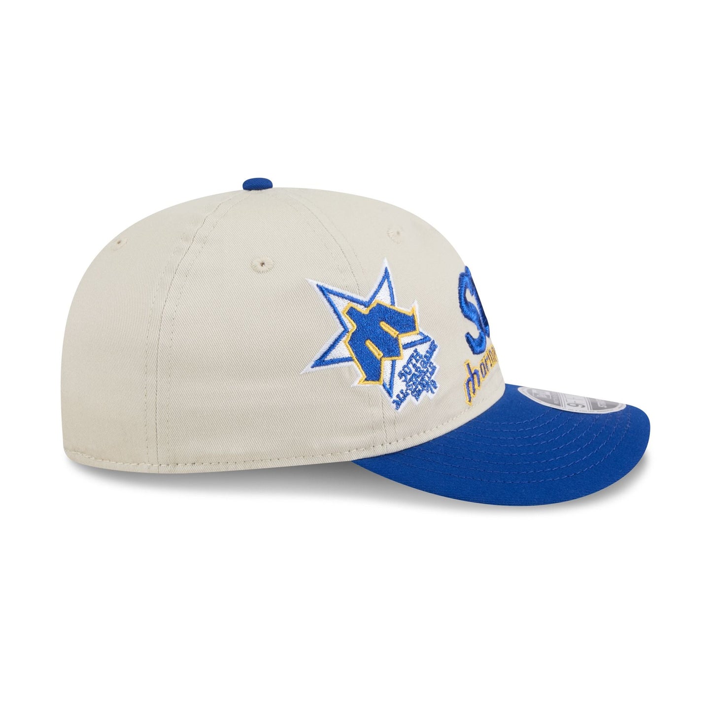 Seattle Mariners Scattered Patches Retro Crown 9FIFTY Snapback Hat