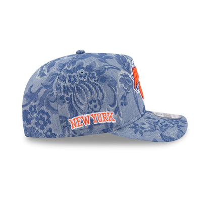 New York Knicks Denim Jacquard Golfer Hat