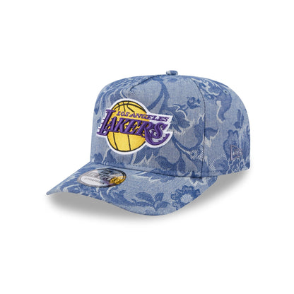 Los Angeles Lakers Denim Jacquard Golfer Hat