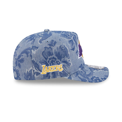Los Angeles Lakers Denim Jacquard Golfer Hat