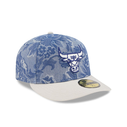Chicago Bulls Two-Tone Denim 59FIFTY Fitted Hat