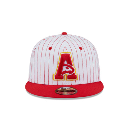 Atlanta Hawks Deceptor Pinstripe 9FIFTY Snapback Hat