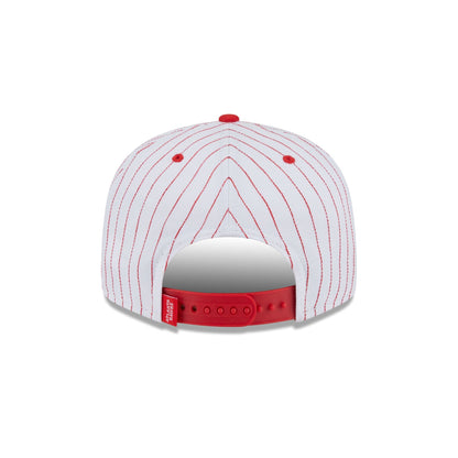 Atlanta Hawks Deceptor Pinstripe 9FIFTY Snapback Hat