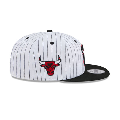 Chicago Bulls Deceptor Pinstripe 9FIFTY Snapback Hat