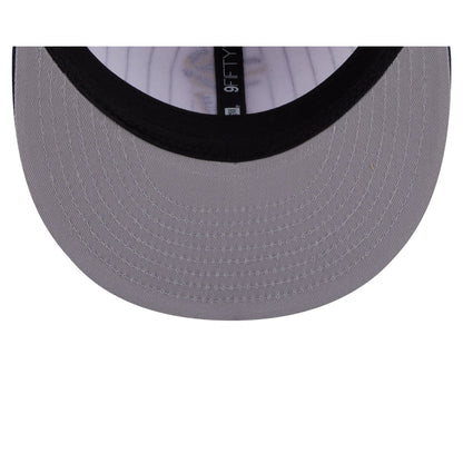 Indiana Pacers Deceptor Pinstripe 9FIFTY Snapback Hat