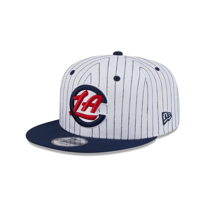 Los Angeles Clippers Deceptor Pinstripe 9FIFTY Snapback Hat