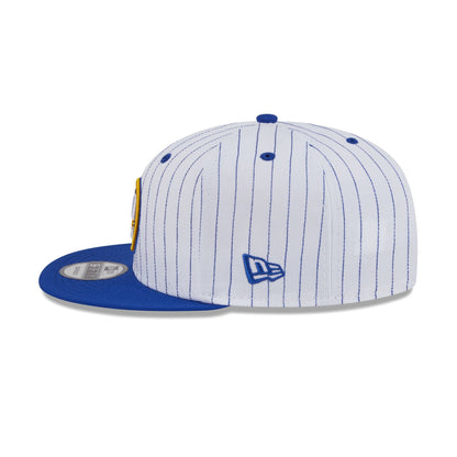 Golden State Warriors Deceptor Pinstripe 9FIFTY Snapback Hat