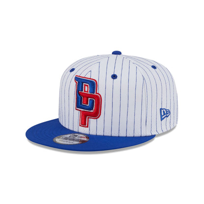 Detroit Pistons Deceptor Pinstripe 9FIFTY Snapback Hat