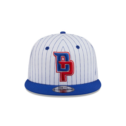 Detroit Pistons Deceptor Pinstripe 9FIFTY Snapback Hat