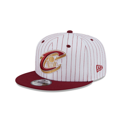 Cleveland Cavaliers Deceptor Pinstripe 9FIFTY Snapback Hat