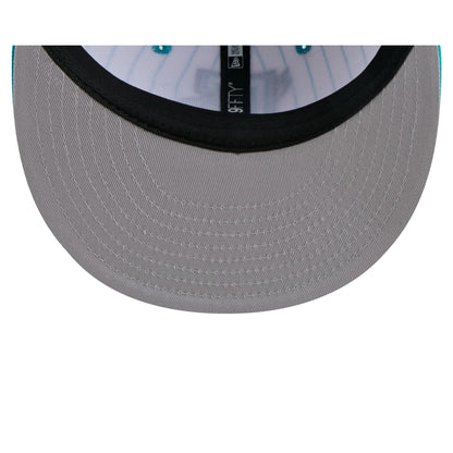 Charlotte Hornets Deceptor Pinstripe 9FIFTY Snapback Hat