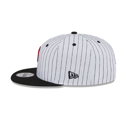 Portland Trail Blazers Deceptor Pinstripe 9FIFTY Snapback Hat