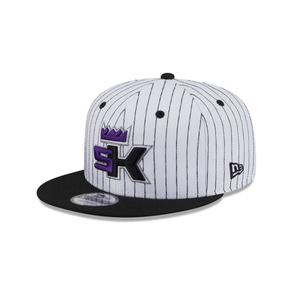 Sacramento Kings Deceptor Pinstripe 9FIFTY Snapback Hat
