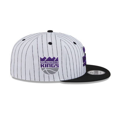 Sacramento Kings Deceptor Pinstripe 9FIFTY Snapback Hat