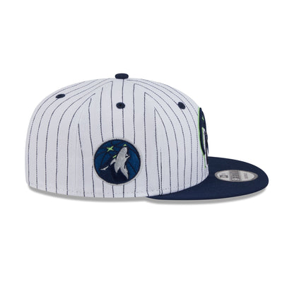 Minnesota Timberwolves Deceptor Pinstripe 9FIFTY Snapback Hat