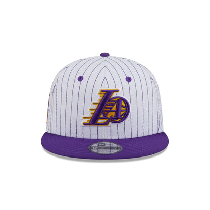Los Angeles Lakers Deceptor Pinstripe 9FIFTY Snapback Hat