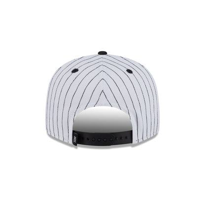 Utah Jazz Deceptor Pinstripe 9FIFTY Snapback Hat