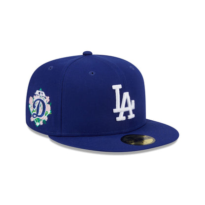 Los Angeles Dodgers Floral Undervisor 59FIFTY Fitted Hat