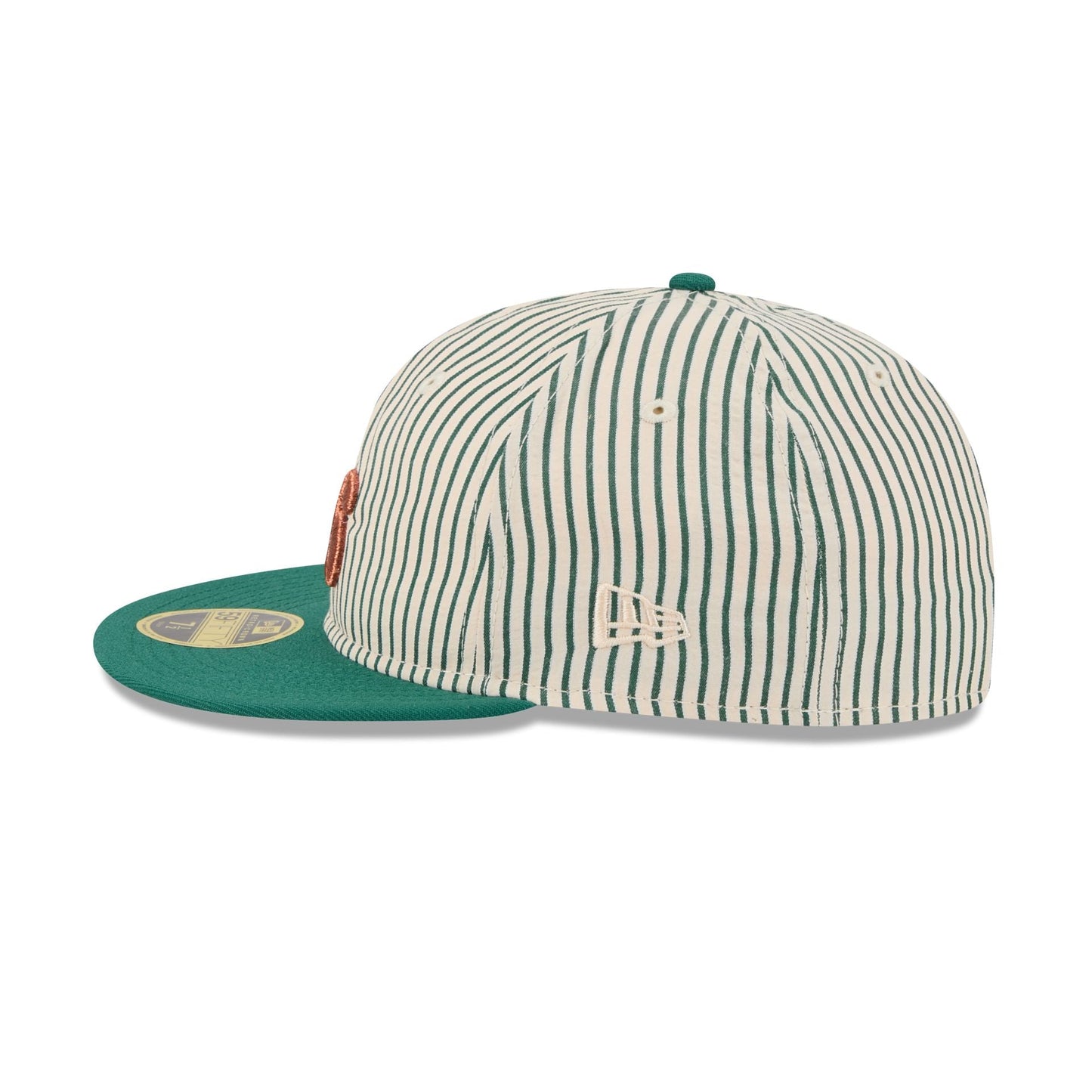 Just Caps Seersucker Philadelphia 76ers Retro Crown 59FIFTY Fitted Hat
