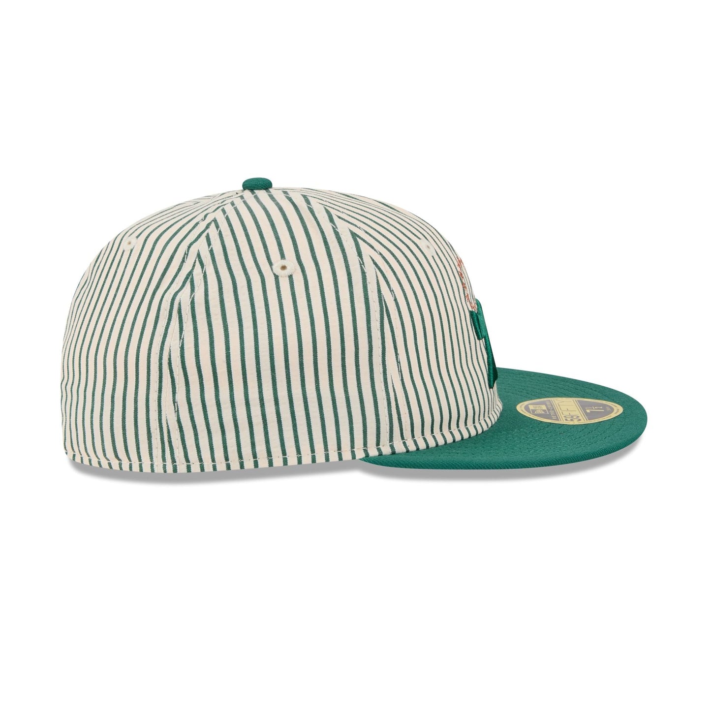 Just Caps Seersucker Philadelphia 76ers Retro Crown 59FIFTY Fitted Hat