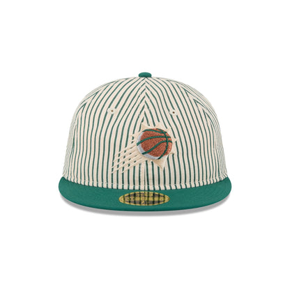 Just Caps Seersucker Phoenix Suns Retro Crown 59FIFTY Fitted Hat