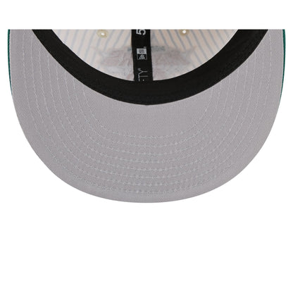 Just Caps Seersucker New York Knicks Retro Crown 59FIFTY Fitted Hat