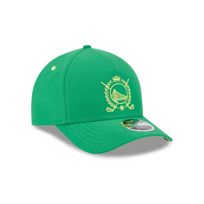 Golden State Warriors Tee Time 9FORTY M-Crown A-Frame Snapback Hat