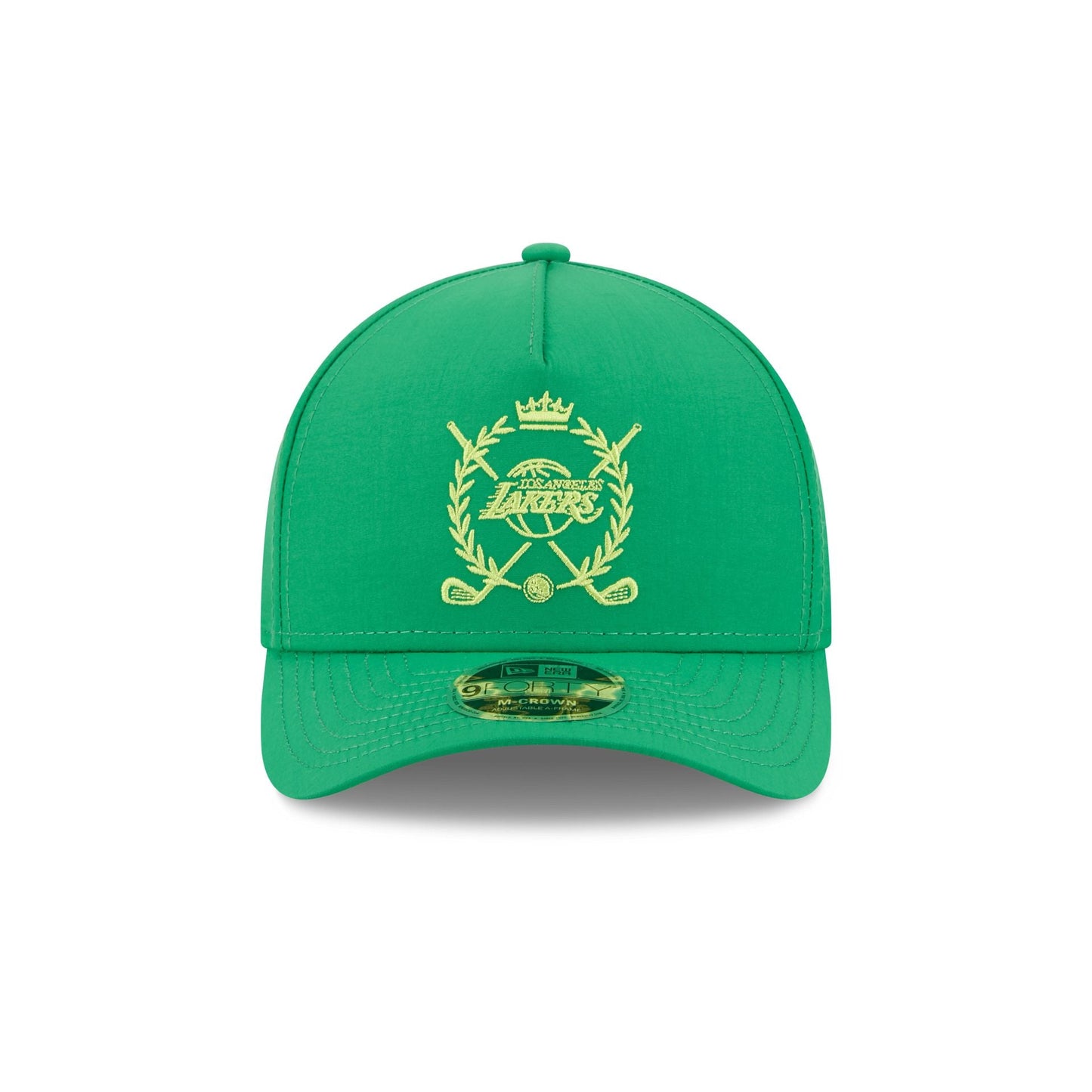Los Angeles Lakers Tee Time 9FORTY M-Crown A-Frame Snapback Hat